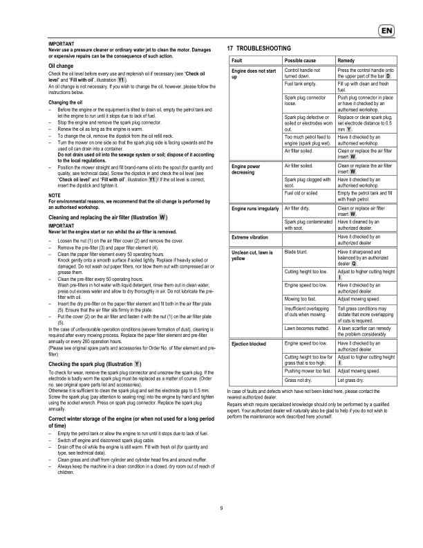 John Deere 43-PRO S (SA301119) Lawn Mowers Operator’s Manual (SAU16207) Workshop Guide