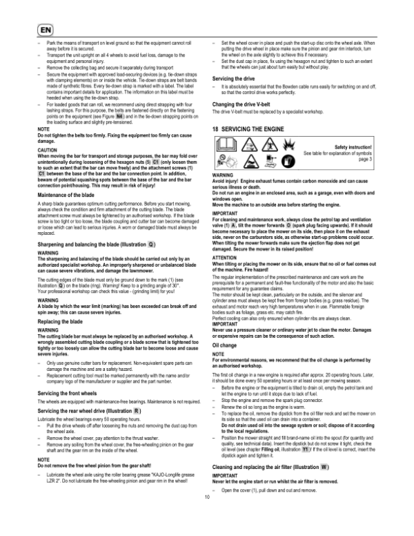 John Deere 54-PRO K VARIO PLUS (SA322920), PRO 54V (SA327920) Lawn Mowers (MY2019-MY2020) Operator’s Manual (SAU16212) Workshop Guide