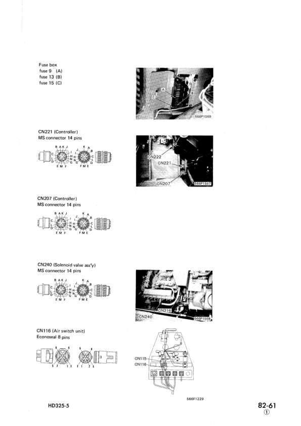 Komatsu HD325-5 Dump Truck Service Repair Manual Workshop Guide