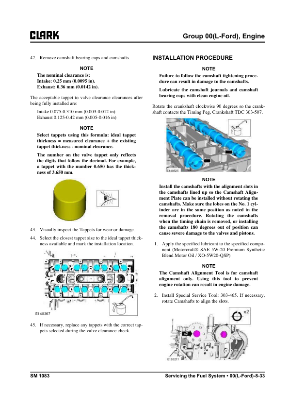 Clark S20CL, S20CG, S25CL, S25CG, S30CL, S30CG, S32CL, S32CG Forklift Service Repair Manual Workshop Guide
