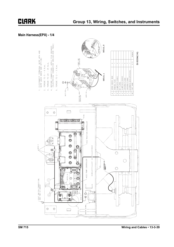 Clark TMX 12, TMX 13, TMX 15s, TMX 15, TMX 17, TMX 18, TMX 20, TMX 20x, TMX25 Forklift Service Manual Workshop Guide