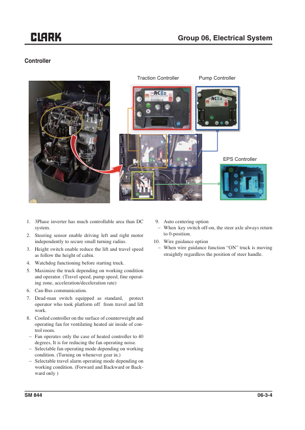 Clark OSX15 Forklift Service Repair Manual Workshop Guide