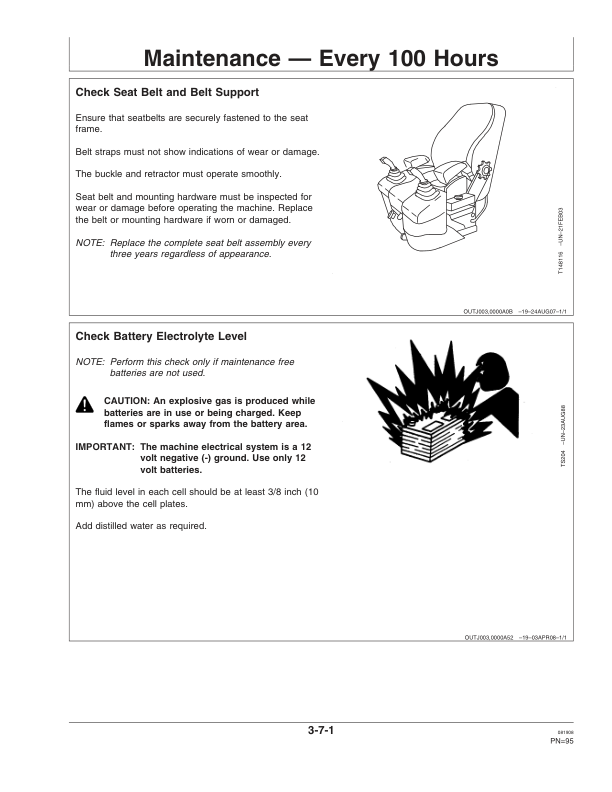 John Deere 335C Knuckleboom Loader Operator’s Manuals (T226789) Workshop Guide