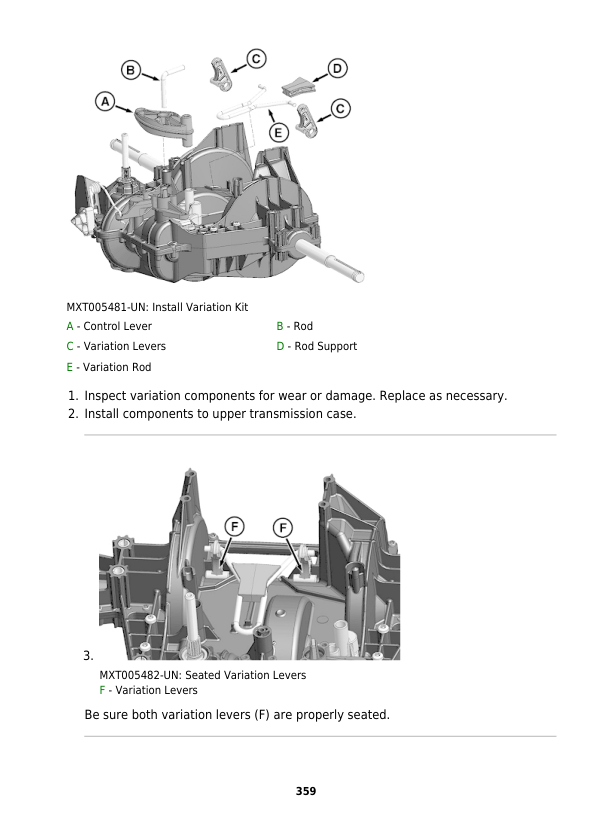 John Deere D100, D105, D110, D120, D125, D130, D140, D150, D155, D160, D170 Lawn Tractor Repair Manual Workshop Guide