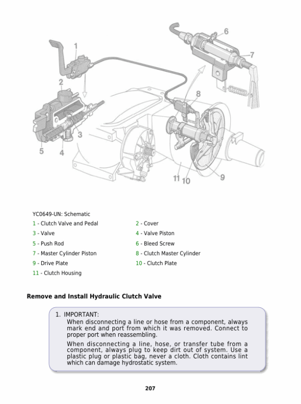 John Deere 4LZ-13 (C240) Combines Technical Repair Manual (TM136619) Workshop Guide