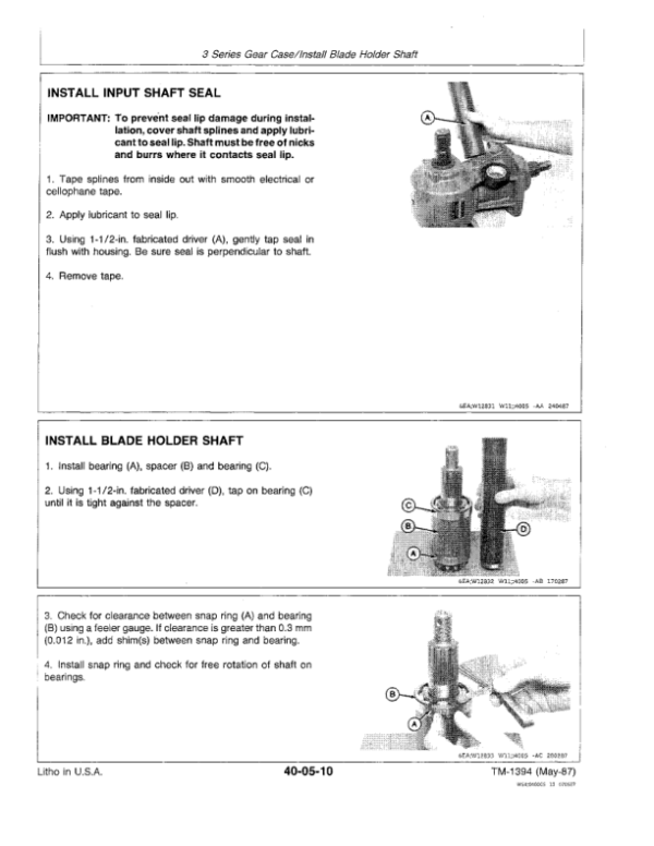 John Deere Planter Monitoring System Service Repair Manual (TM1270) Workshop Guide