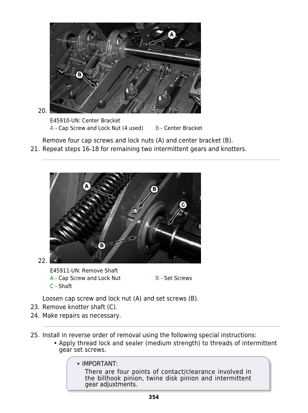 John Deere 100 Intermediate Square Baler Technical Repair Manual (TM1690 ) Workshop Guide