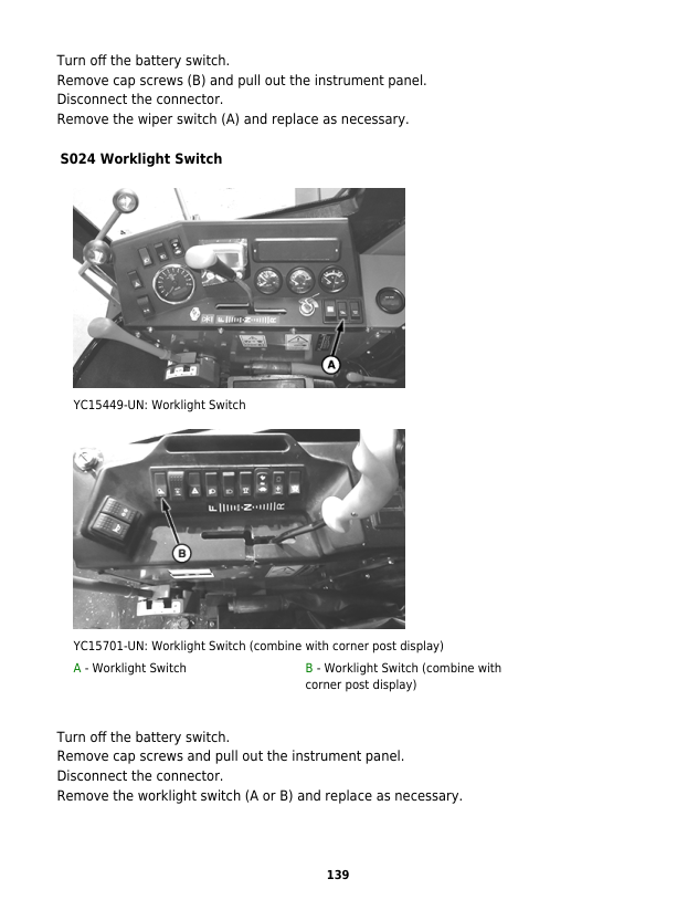 John Deere 4LZ-9 (C120) Combines Technical Repair Manual (SN. from 020000 – TM705819) Workshop Guide