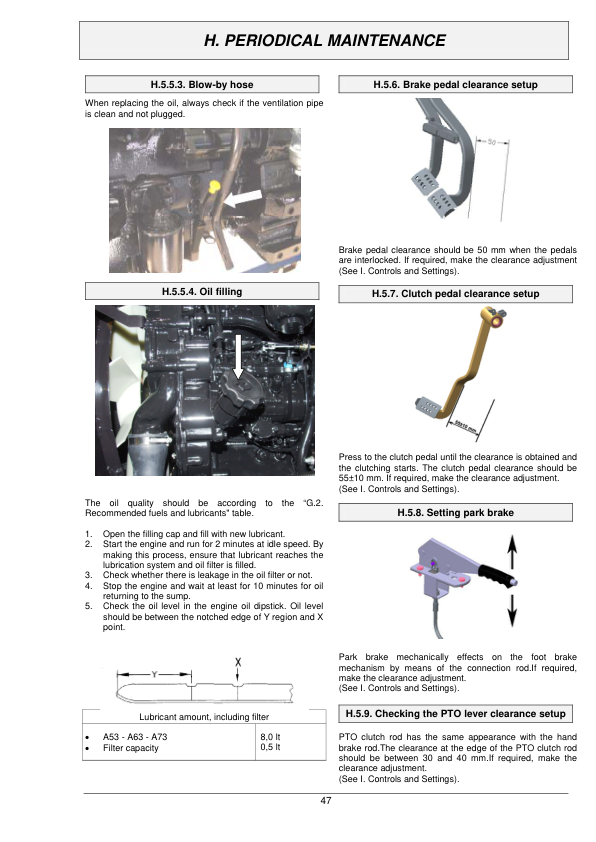 Valtra A53, A63, A73 Compact & Orchard Tractors Repair Manual