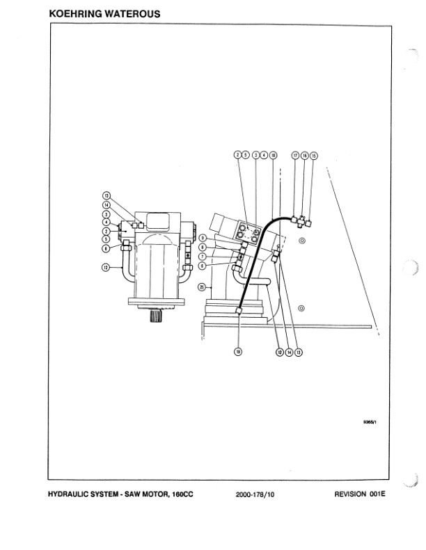 Koehring 20 Inch (Case 1187) Felling Heads (SN 64150-970775) Parts Catalog Manual – WC701556000 Workshop Guide