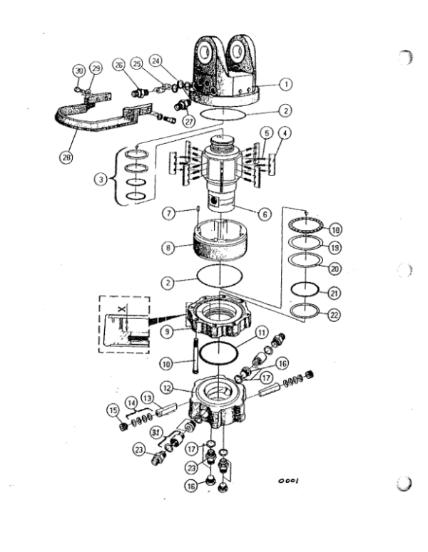 Timberjack 933, 933C Clambunk (SN 933123–933154) Parts Catalog Manual – WC933123 Workshop Guide
