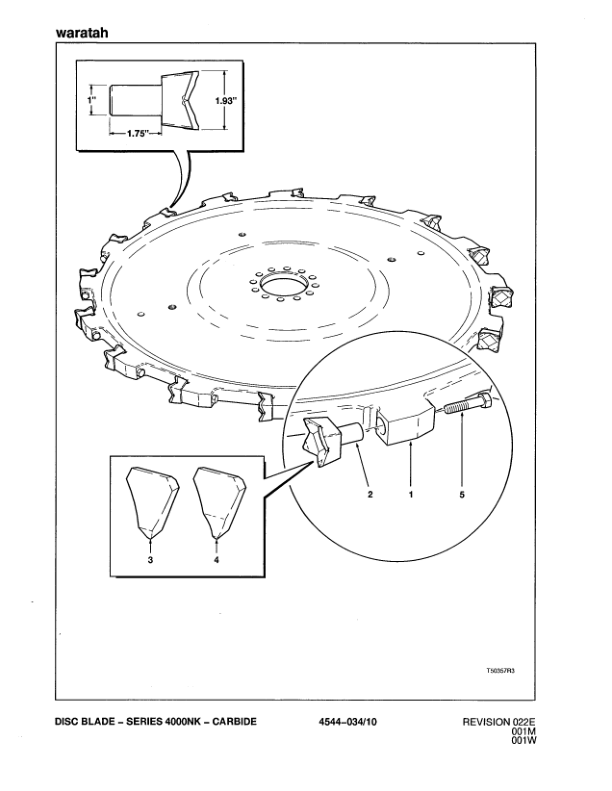 John Deere FS120 Felling Heads (SN 10BC1327-10BC1862) Parts Catalog Manual – WCF295105 Workshop Guide