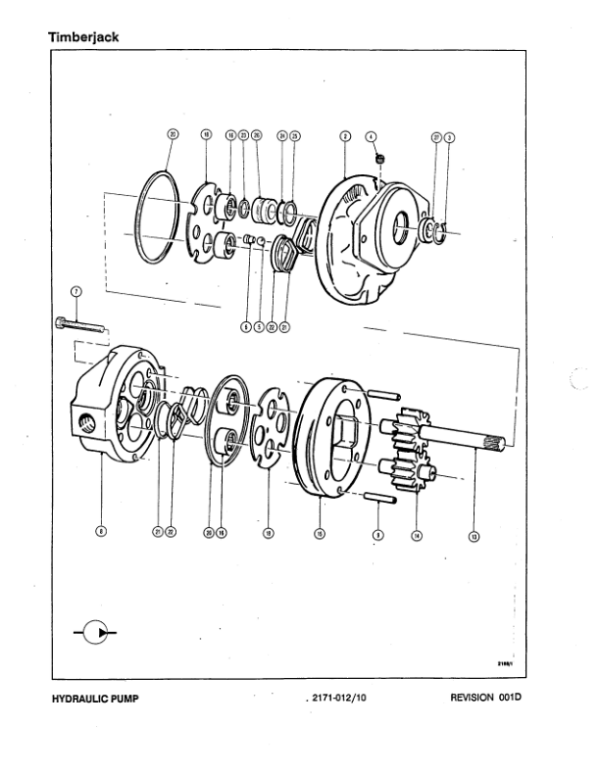 John Deere 608B Tracked Feller Bunchers (977064 and up) Parts Catalog Manual – WCSCR3026 Workshop Guide