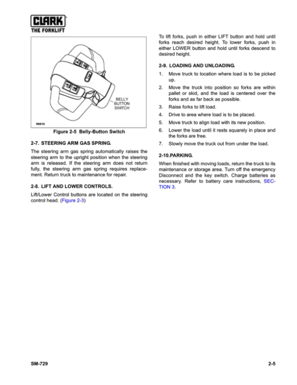 Clark WP30 Pallet Jack Service Repair Manual Workshop Guide