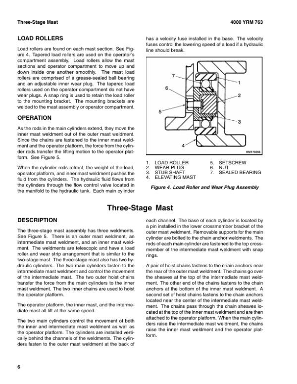 Yale FS030BF Order Picker A497 Service Repair Manual Workshop Guide