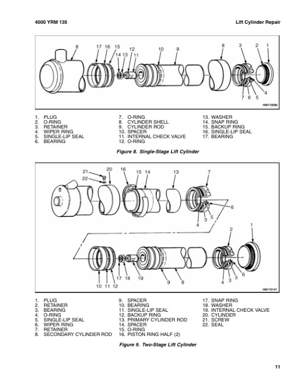 Yale GDP130EB, GDP140EB, GDP160EB Forklift B877 Service Repair Manual Workshop Guide