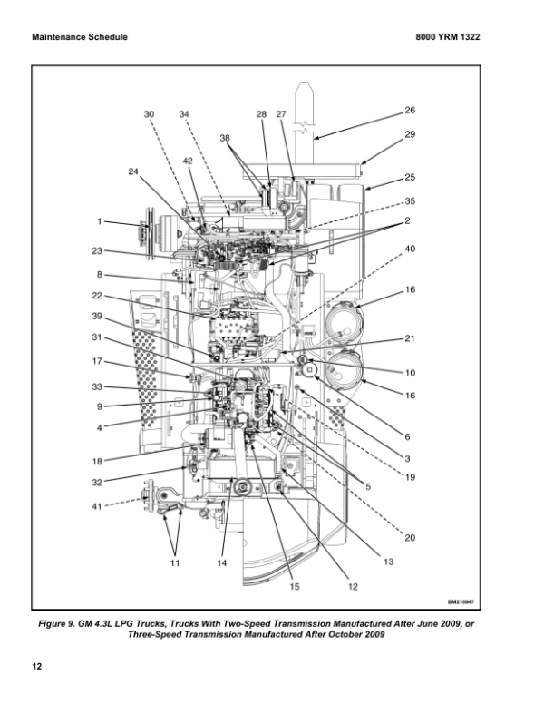 Yale GDP135VX, GDP155VX, GDP135VX, GDP155VX Forklift D878 Series Repair Manual Workshop Guide
