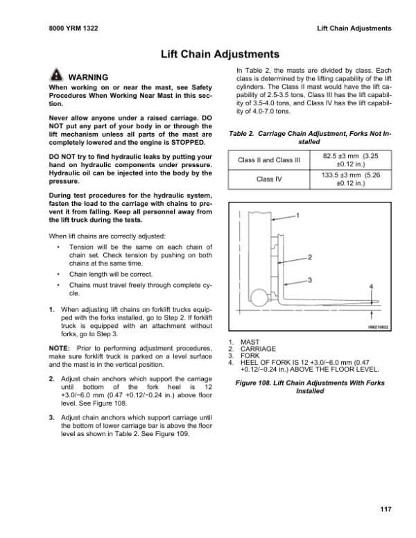 Yale GP135VX, GP155VX, GDP135VX, GDP155VX Forklift D878 Series Repair Manual Workshop Guide