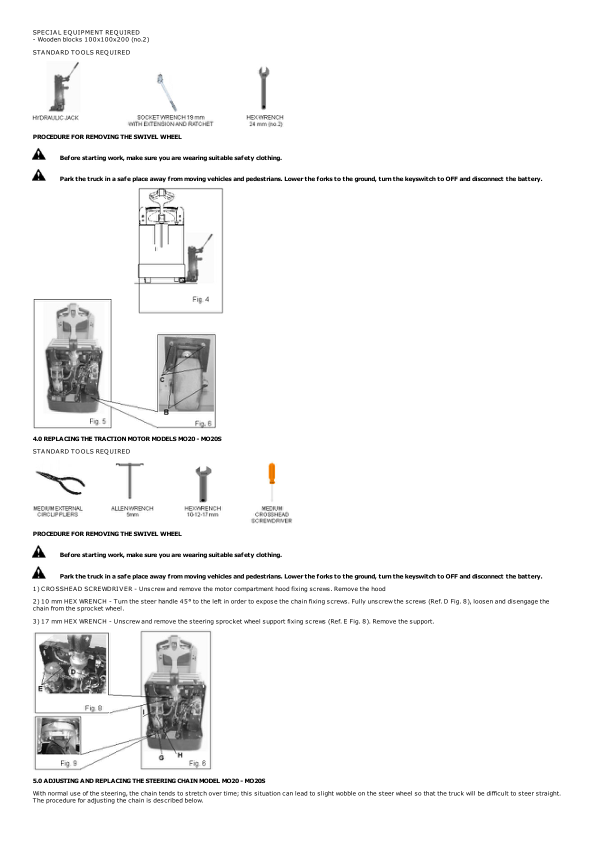 Yale MO20S Order Picker C858 Service Repair Manual Workshop Guide