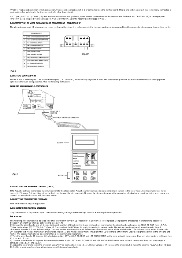 Yale MO6, MO10 Order Picker A863 Service Repair Manual Workshop Guide
