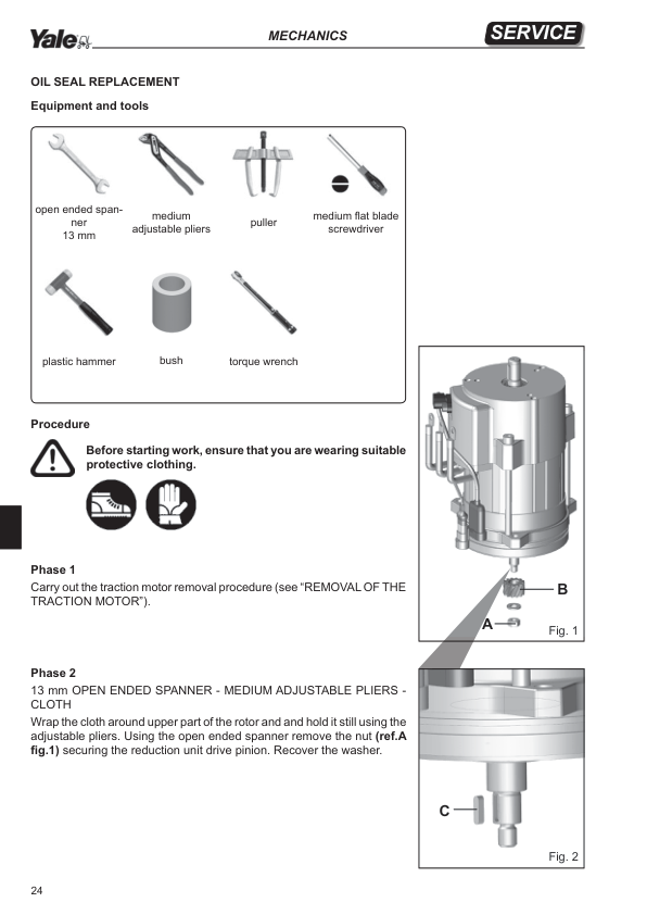 Yale MP18, MP20, MP20L, MP22 Pallet E842 Series Repair Manual Workshop Guide
