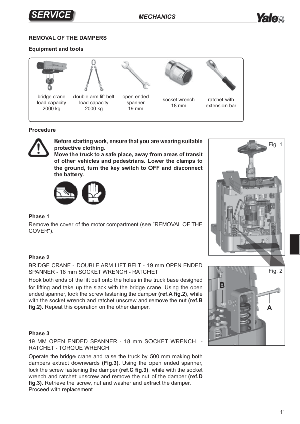 Yale MP20X FBW Pallet Truck D483 Series Repair Manual Workshop Guide