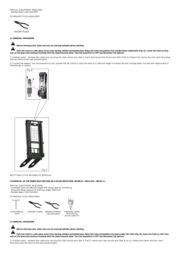 Yale MPC080E Pallet A892 Service Repair Manual Workshop Guide