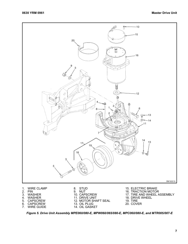 Yale MPE060VG Pallet Truck A292 Series Repair Manual Workshop Guide