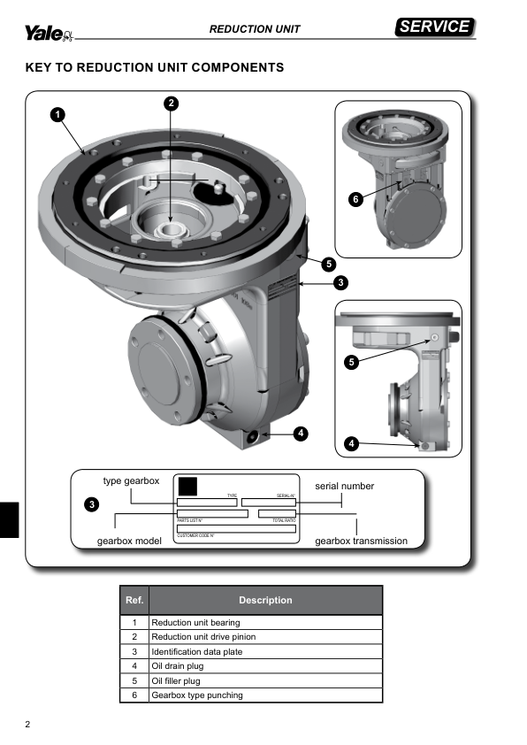 Yale MR10E, MR12E, MR14E Reach Truck A942 Service Repair Manual Workshop Guide