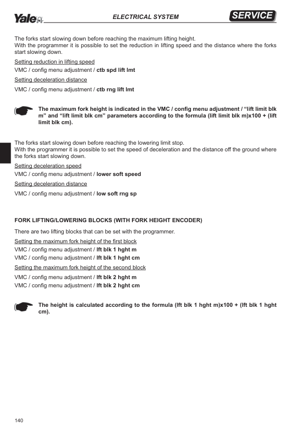 Yale MR14, MR16, MR16HD, MR16N, MR20, MR20HD, MR25 Reach Truck D489 Series Repair Manual Workshop Guide