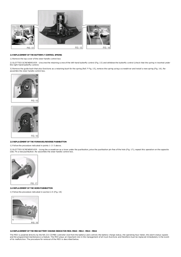 Yale MS10, MS12 Stacker B846 Service Repair Manual Workshop Guide