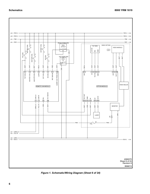 Yale NDR035EB, NR045EB Reach Truck D861 Series Repair Manual Workshop Guide